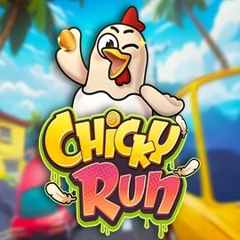 Official Casino Games logo: Chicky Run by PG Soft at LuckyHills Casino