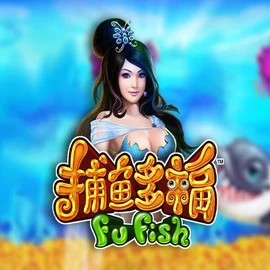 Fu Fish game by Skywind Group – logo hosted on LuckyHills Casino
