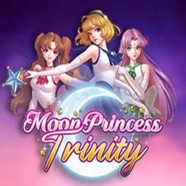 Moon Princess Trinity slot logo by Play'n GO at LuckyHills Casino