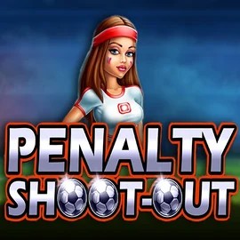 Penalty Shoot-out slot visual from Evoplay available on luckyhillsbet.com
