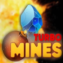 Turbo Mines slot icon by Turbo Games, available at LuckyHills Casino