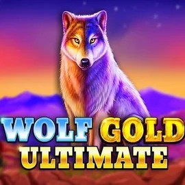 Wolf Gold Ultimate by Pragmatic Play, showcased at luckyhillsbet.com – game logo